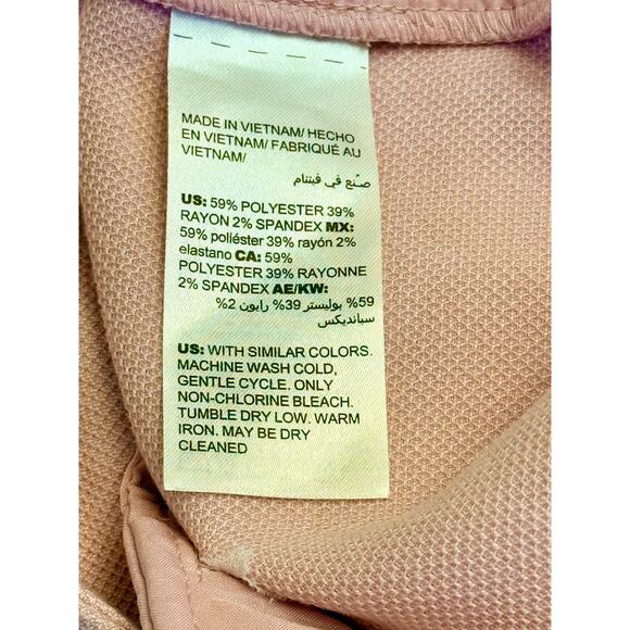 WHBM "Goddess" Pink Luxe Suiting Slim Pants Size 2 💖💼🌸 - Picture 12 of 14